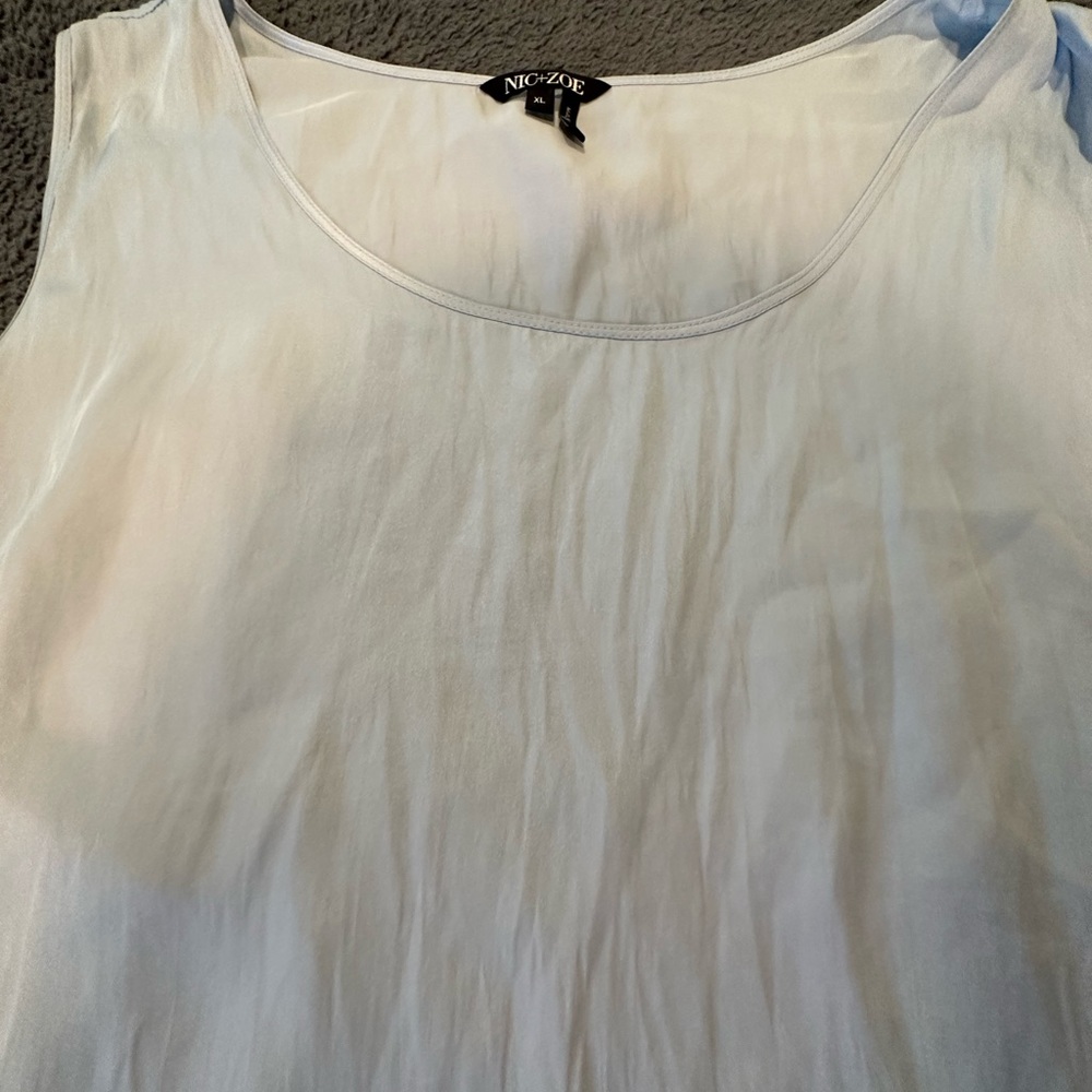 Nic and Zoe Silk Shell